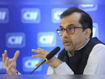 New Delhi: Co<em></em>nfederation of Indian Industry (CII) President Sanjiv Puri addresse...