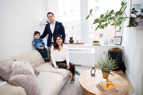 Martha Rivera, her husband Fernando Torres and their 4-year-old son Leo<em></em>nardo love the family-friendly vibe at Pearl House.