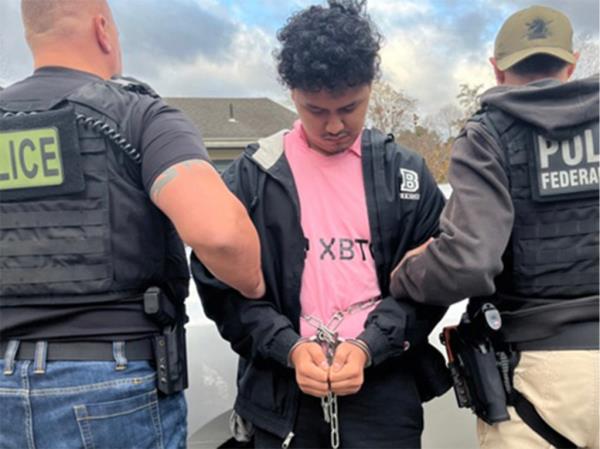 Mynor Stiven De Paz-Munoz is arrested by ICE agents. Years after he entered the US illegally and committed several crimes including raping a child.